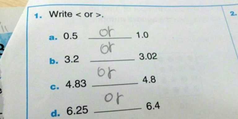 funny answers to maths exam questions