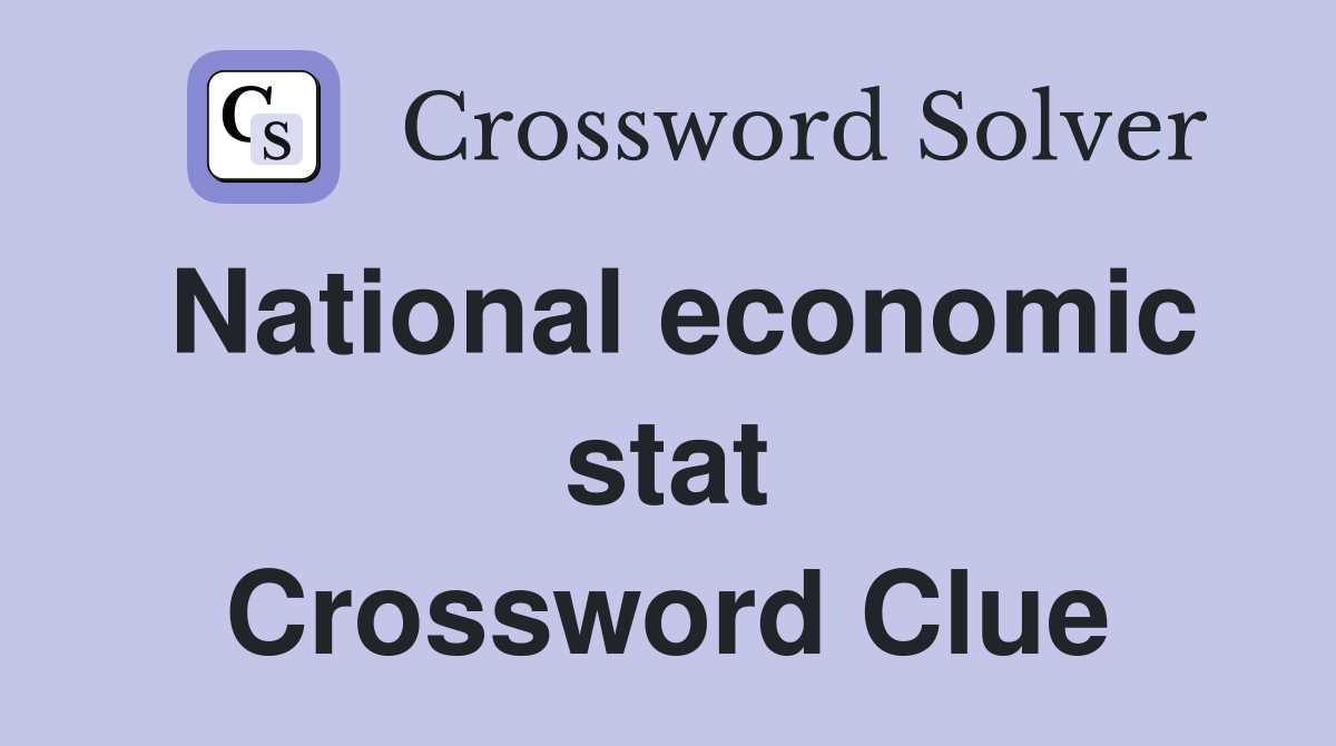 economic crossword puzzle answers