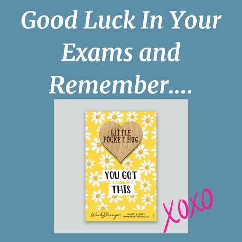 good luck for exam