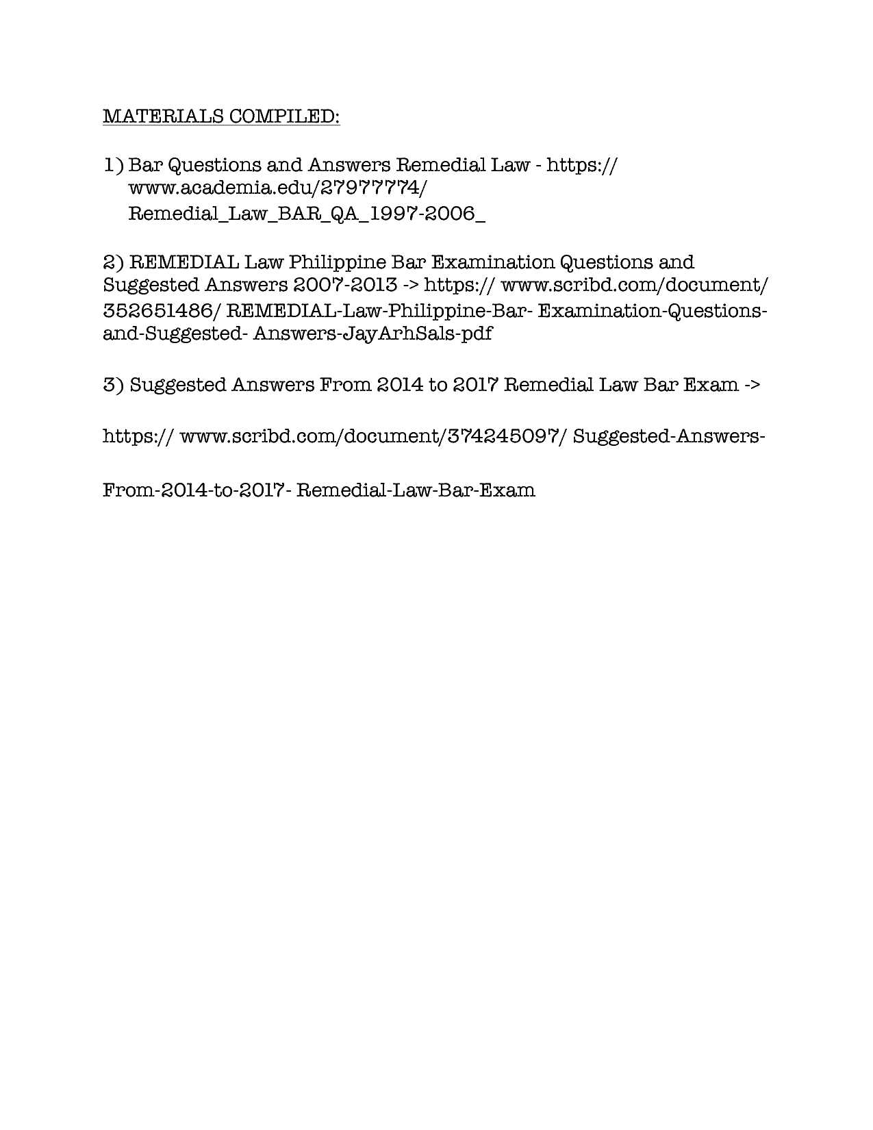 2013 bar exam questions and answers