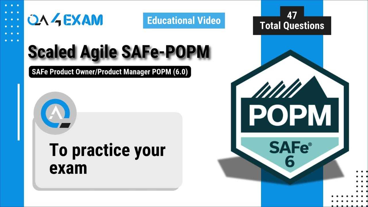 safe product owner product manager exam answers