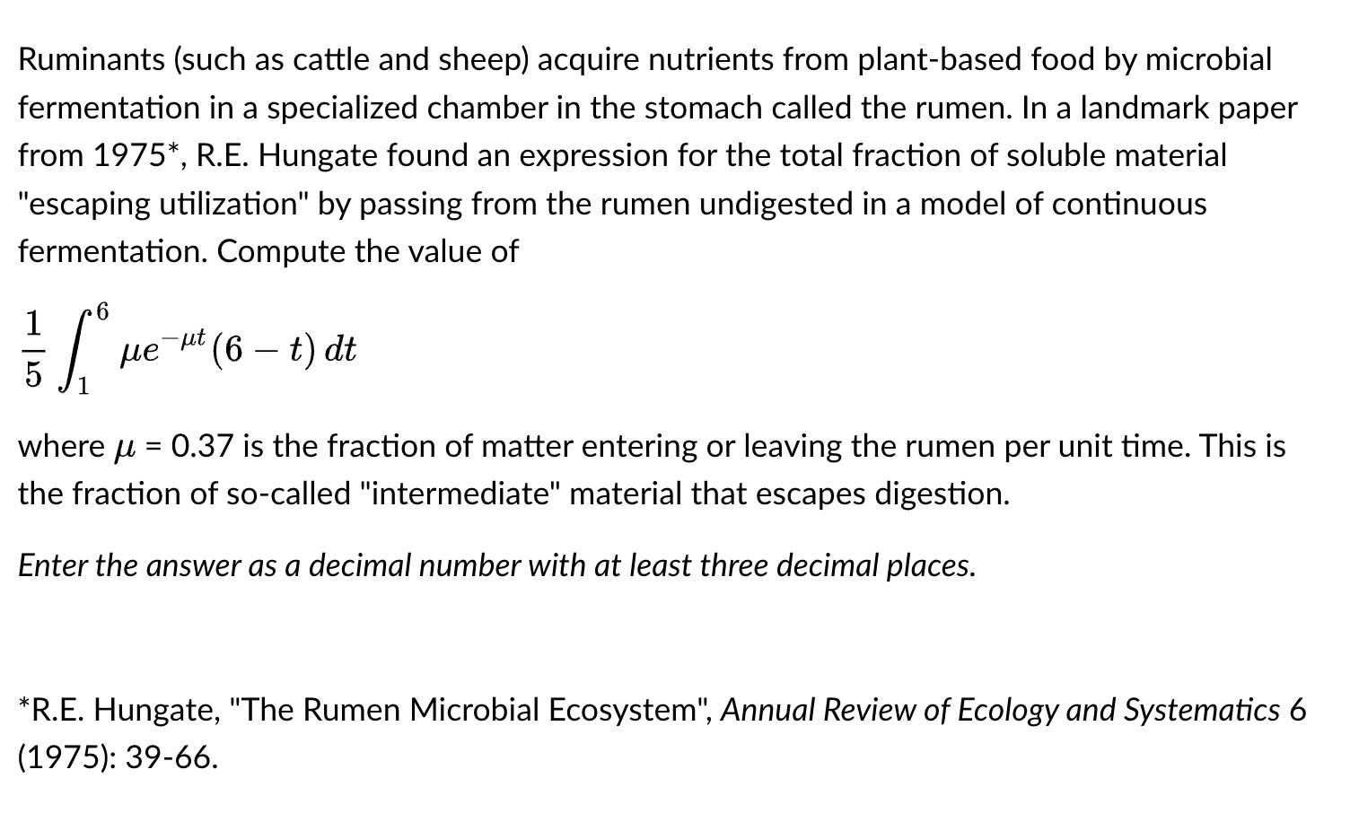 ecology unit review answers