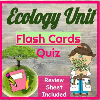 ecology unit review answers