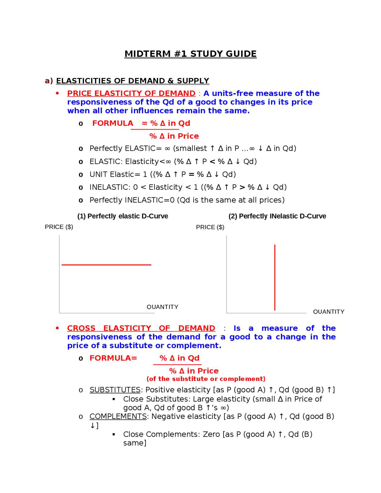 econ 201 final exam study guide