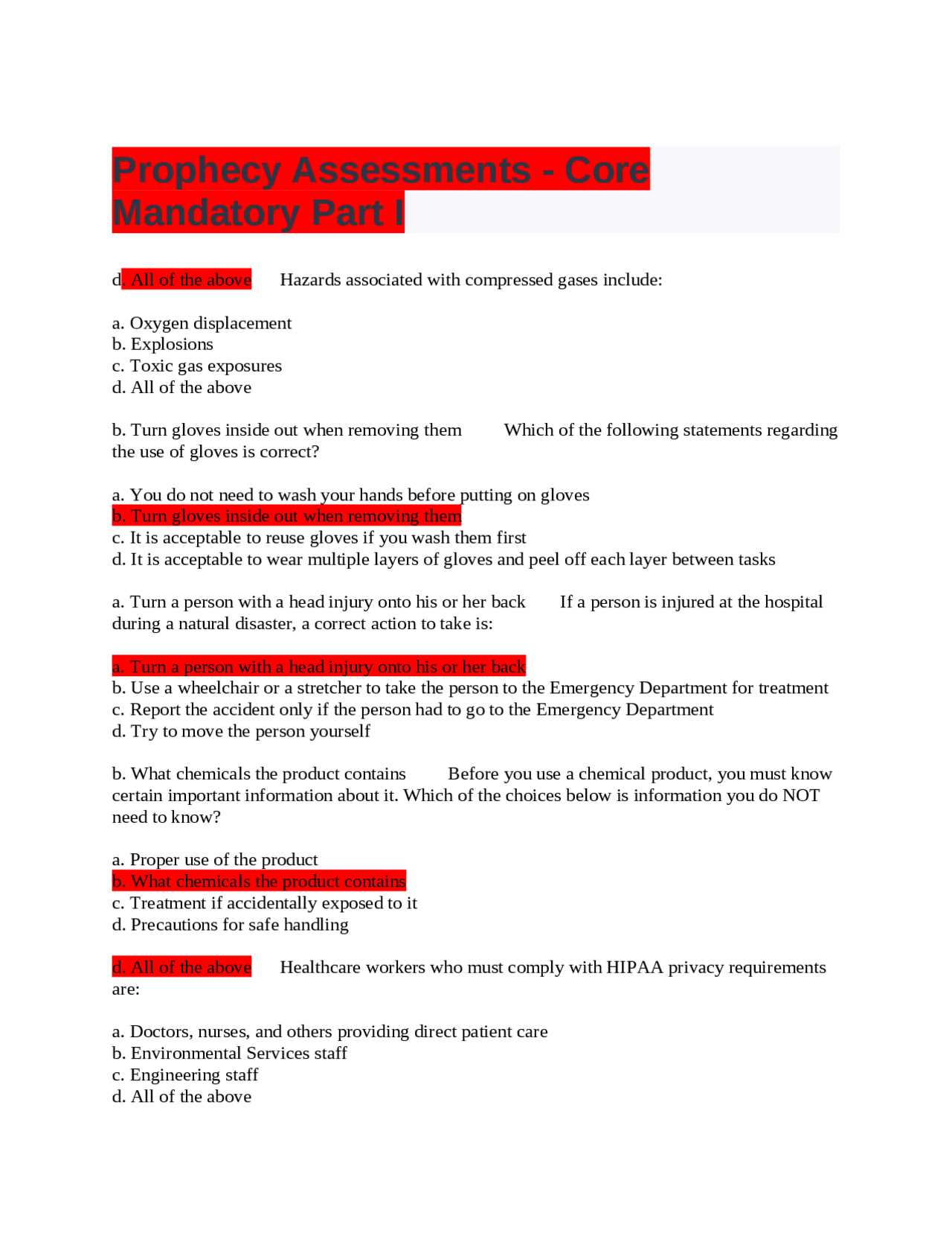 assessment answer key relias exam answers