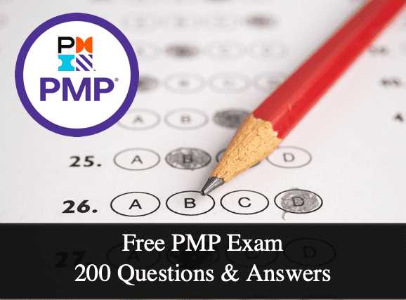 pmp sample exam questions and answers