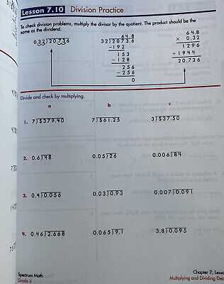 go math lesson 6.1 answers