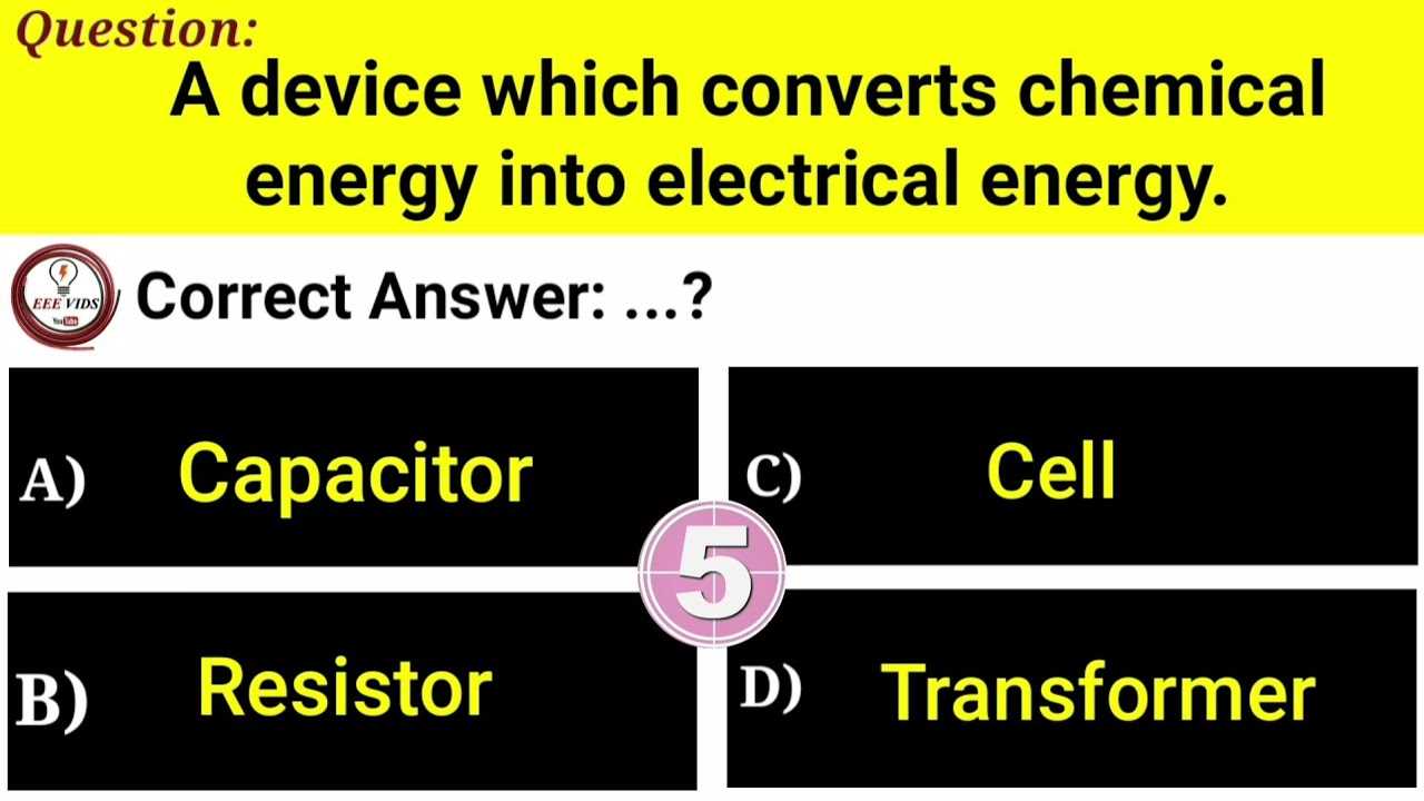 electronics exam questions and answers