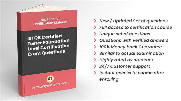 istqb certification exam questions and answers