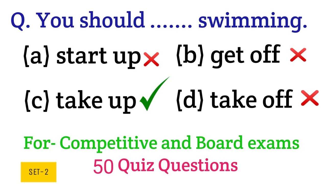 english grammar questions and answers for competitive exams