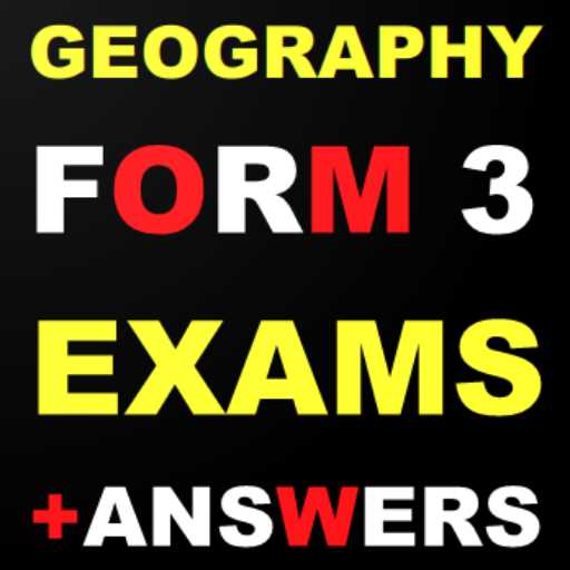 geography exam answers