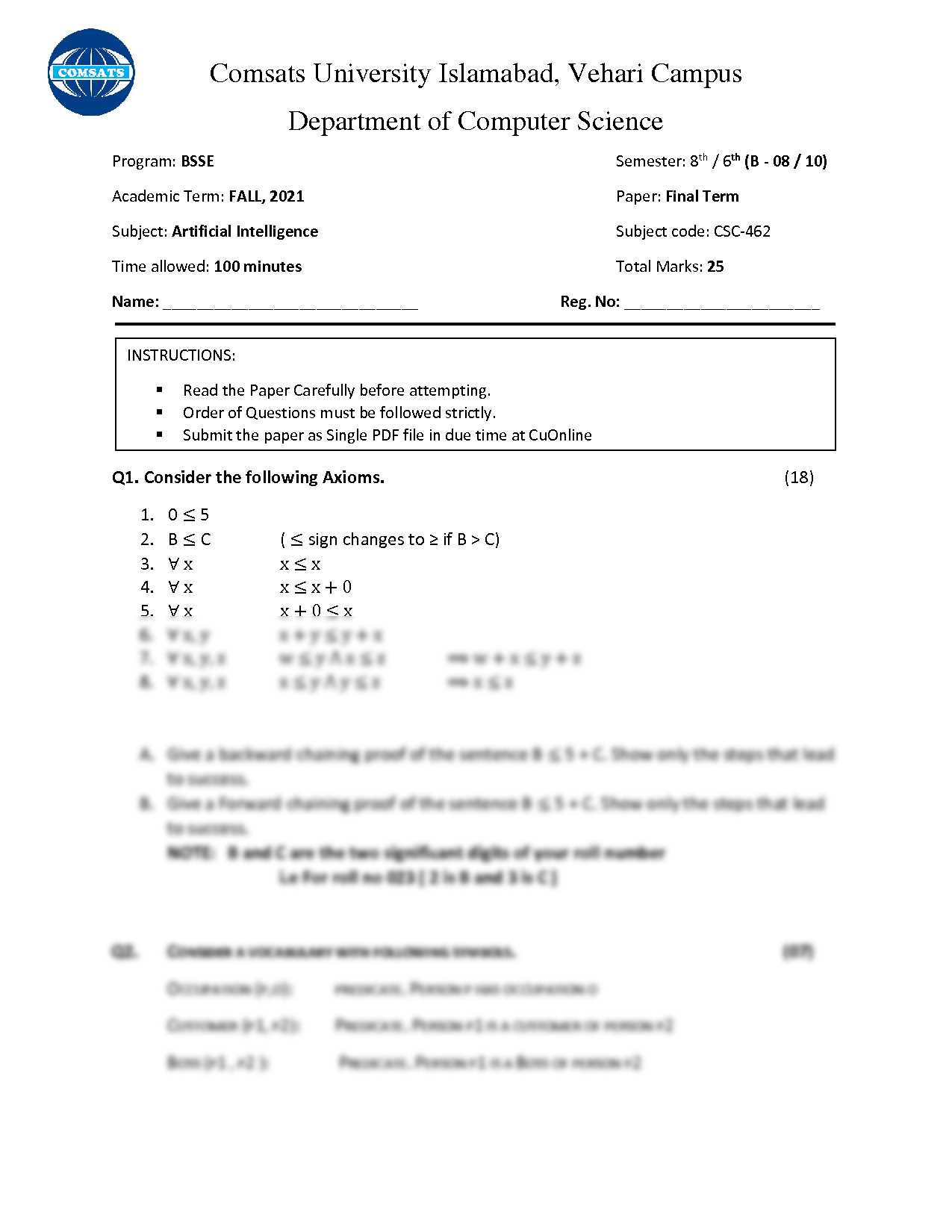 exam answers ai