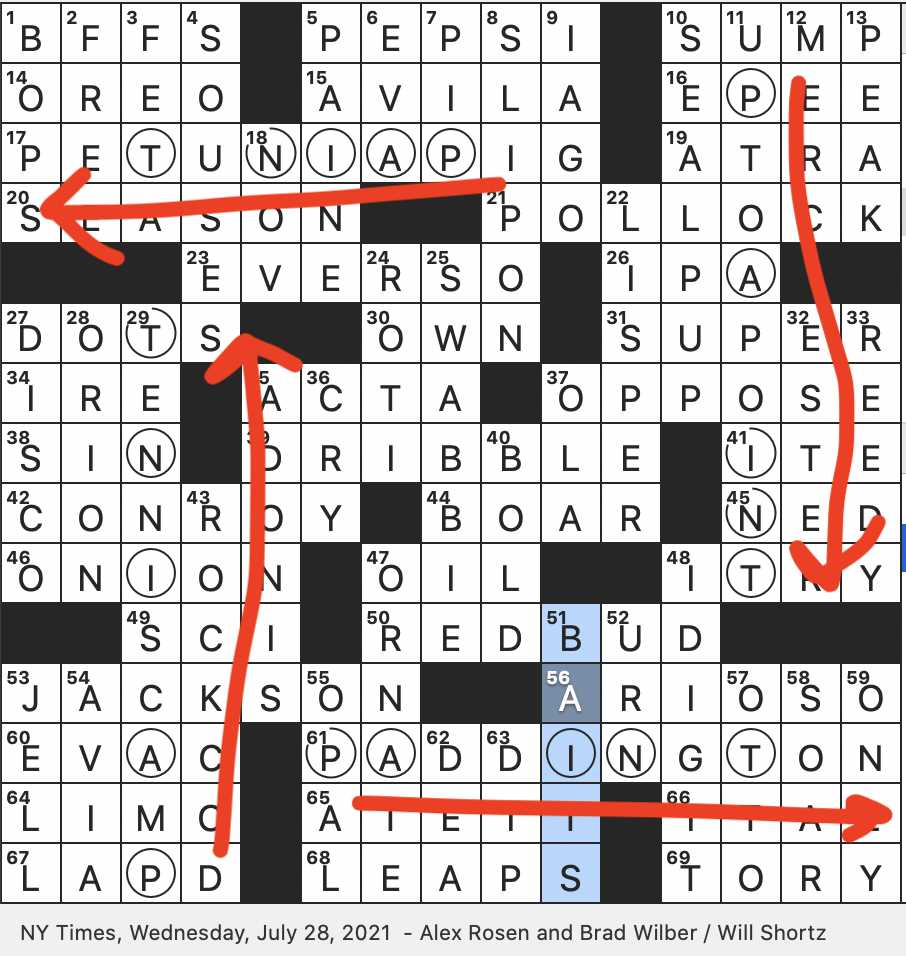 pogo crossword puzzle answers