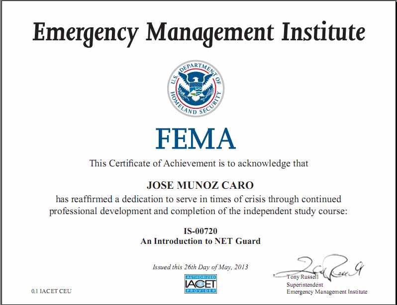 fema 907 test answers