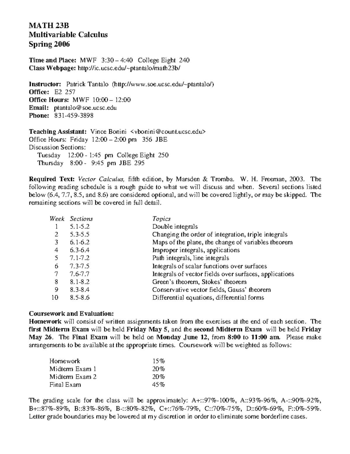 final exams ucsc