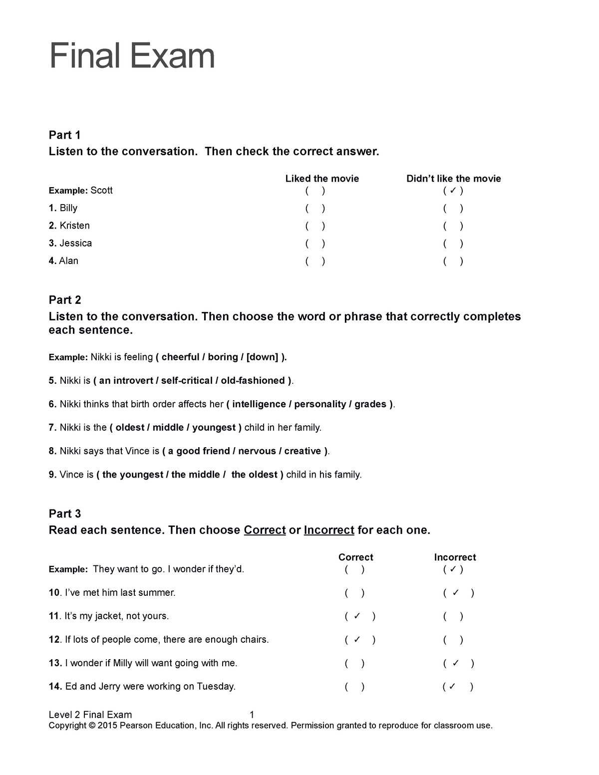 quiz inteletravel final exam answers