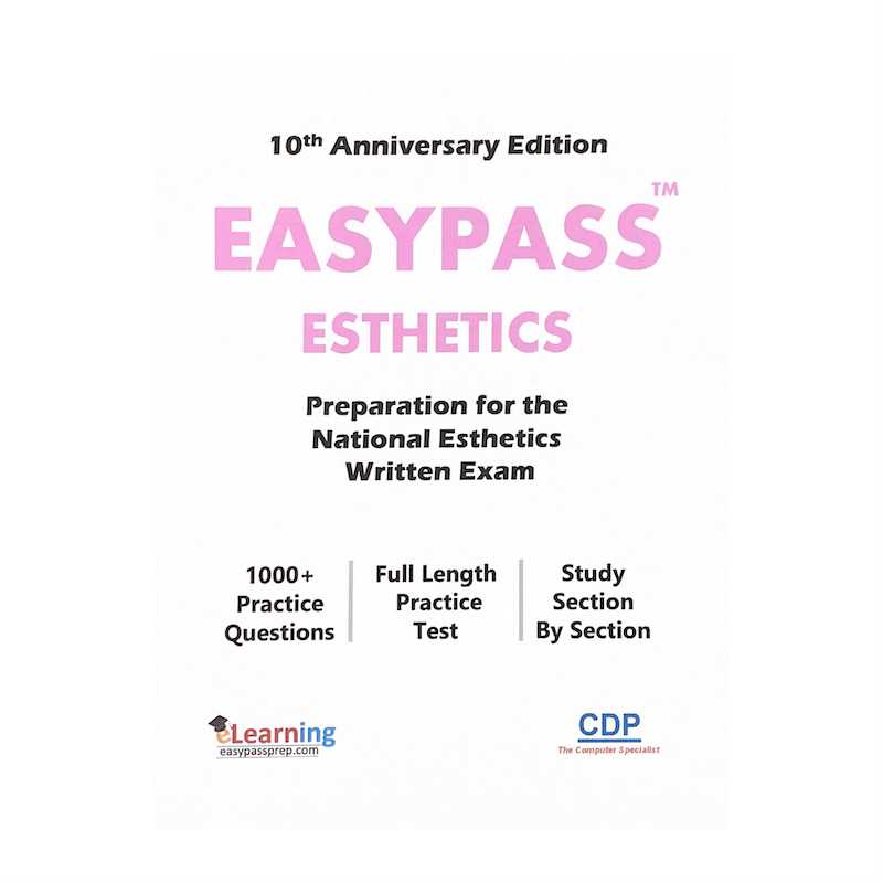 free esthetician practice exam