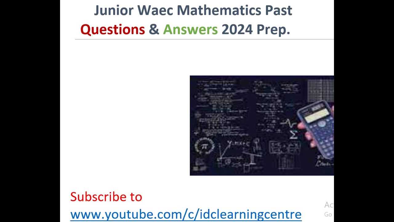 jss 3 exam questions and answers mathematics 2025