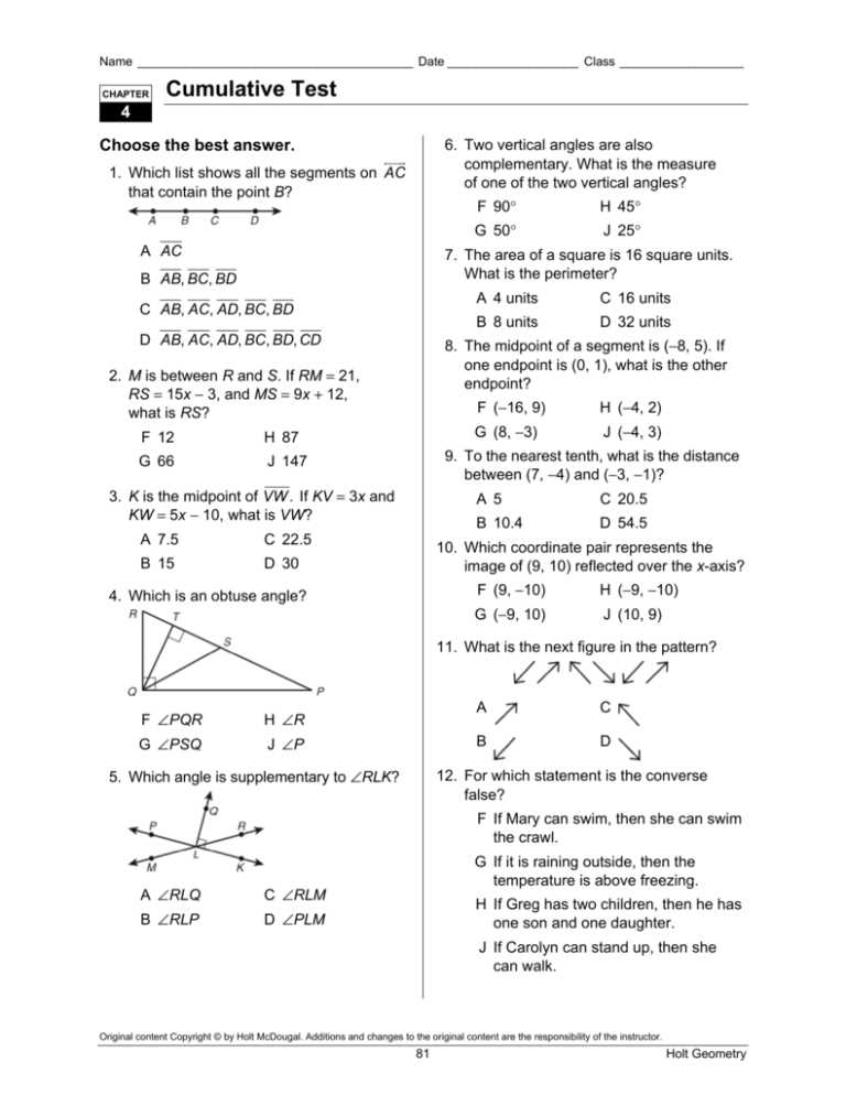 edgenuity cumulative exam answers geometry