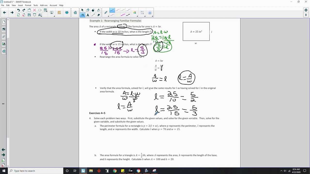 algebra 1 module 1 answers