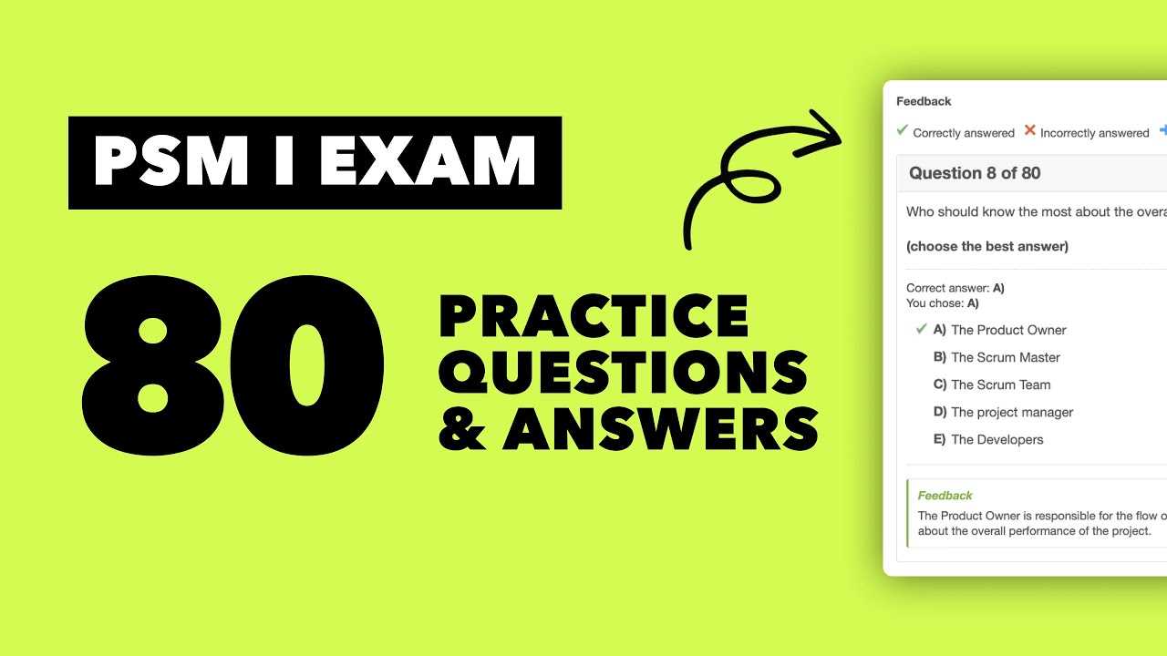 free scrum master exam questions and answers