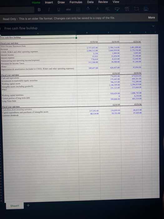 wall street prep dcf modeling exam answers