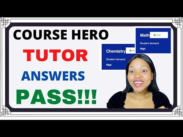 course hero exam answers