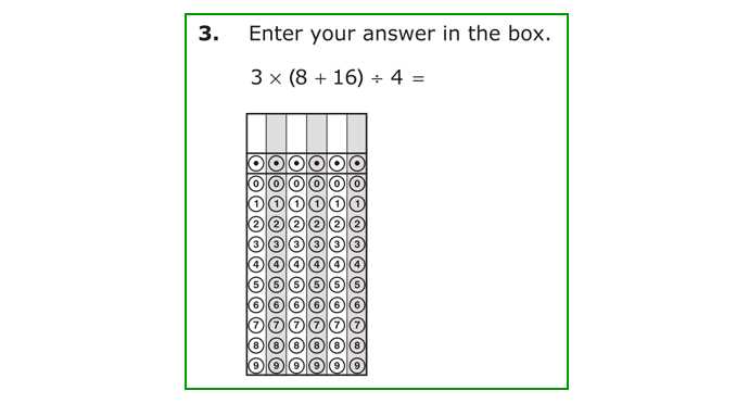 parcc answer key