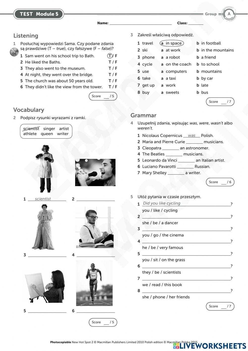 module 5 test answers