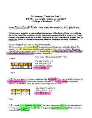 principles of real estate 1 exam answers