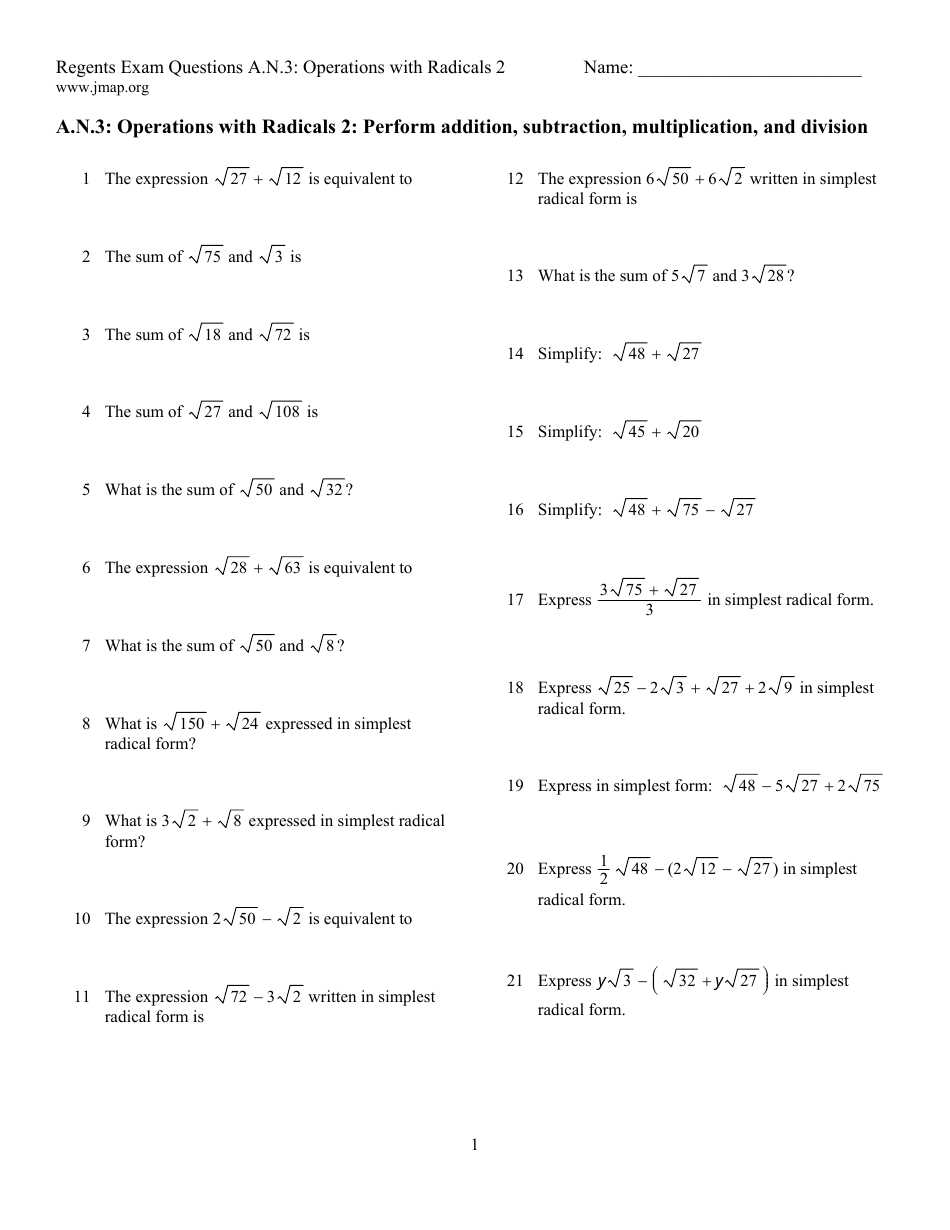 math regents exams answers