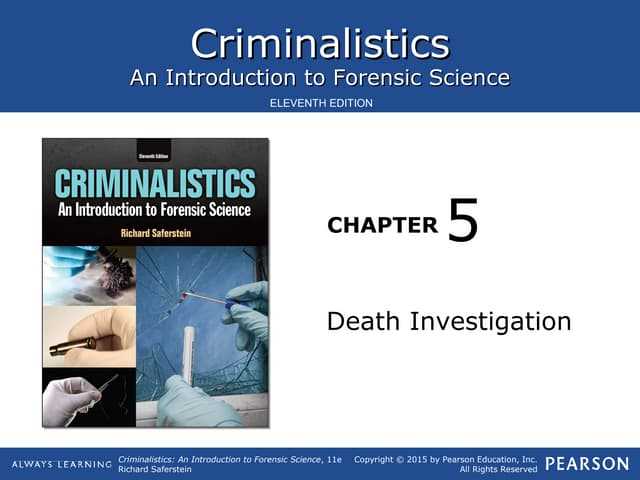 richard saferstein forensic science an introduction answers