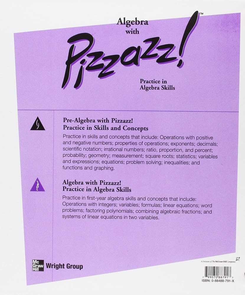 creative publications algebra with pizzazz answers key