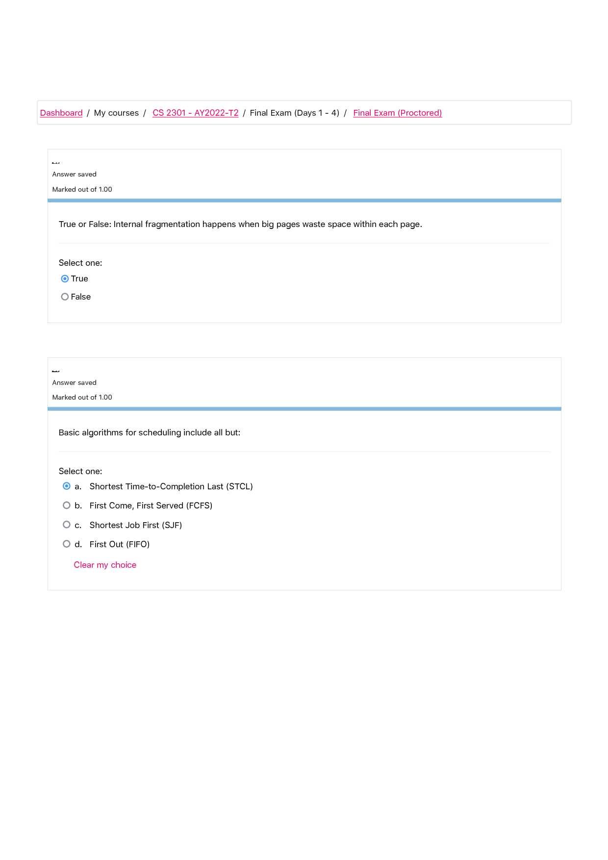 general psychology 2301 exam 1 answers