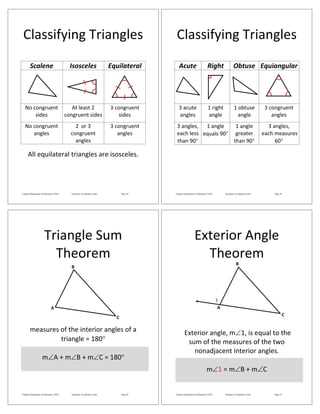 geometry semester 1 exam answers