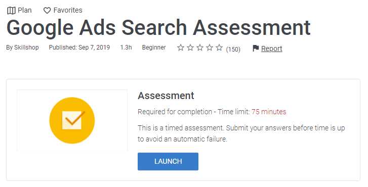 google ad search exam answers