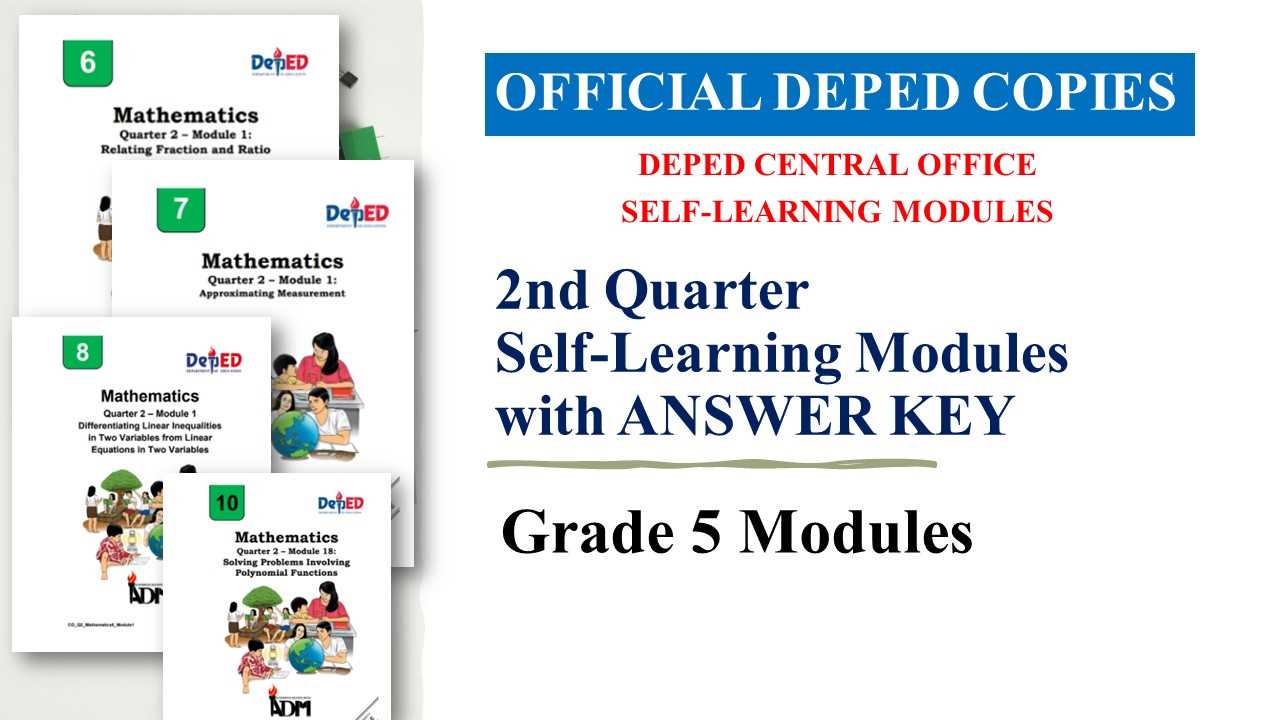 grade 5 module 2 answer key