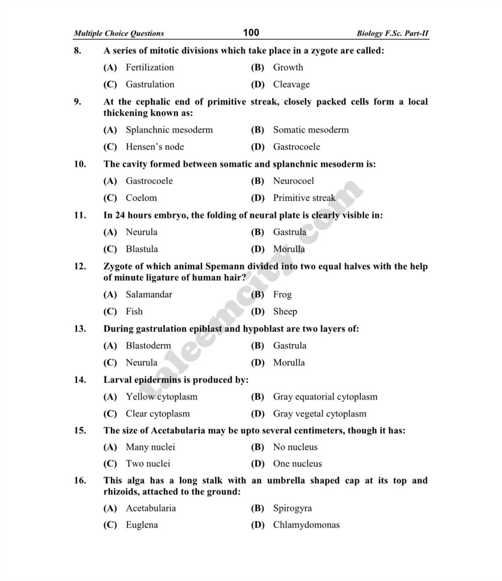 biology chapter 23 assessment answers