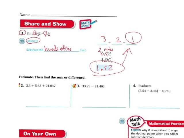 go math lesson 6.1 answers