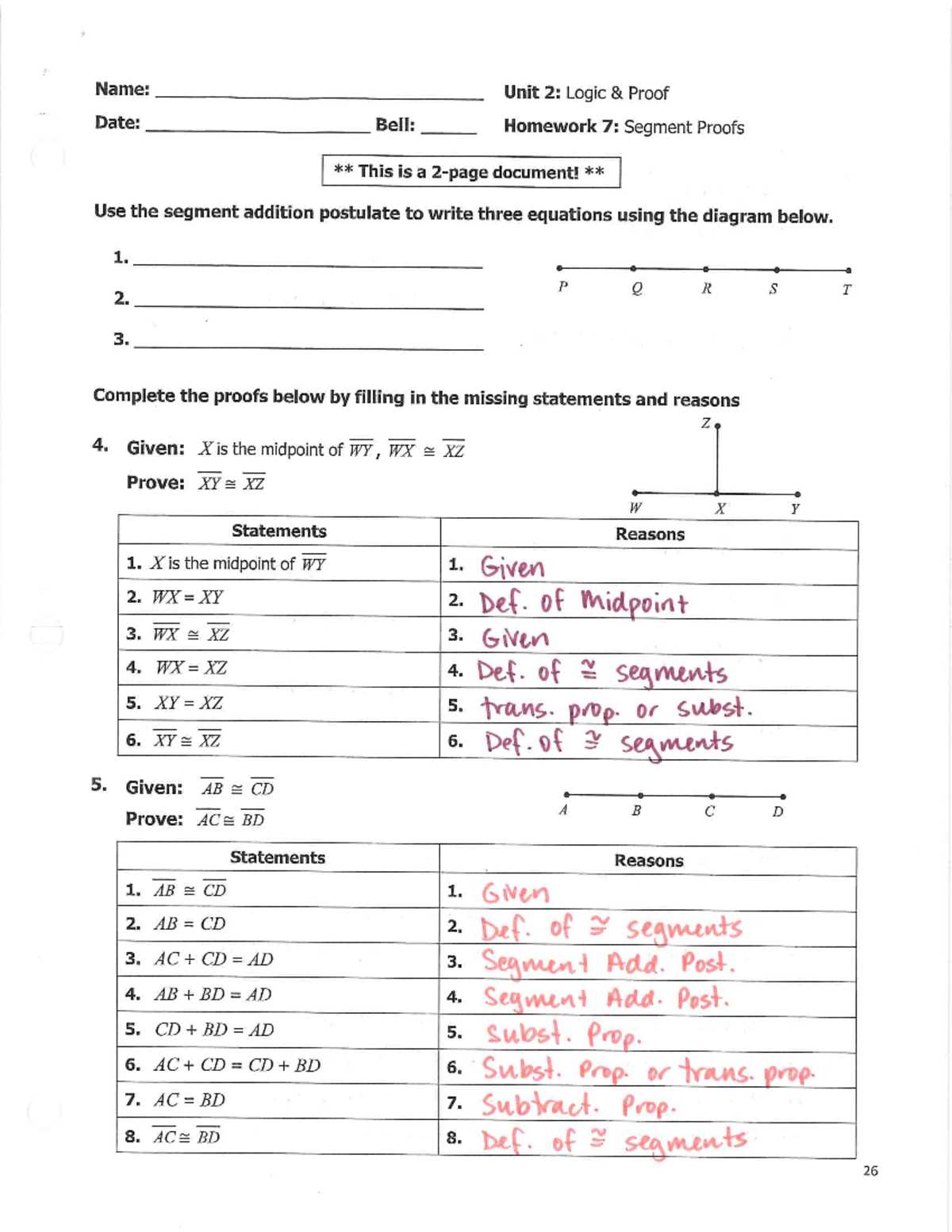 flvs geometry segment 2 exam answer key