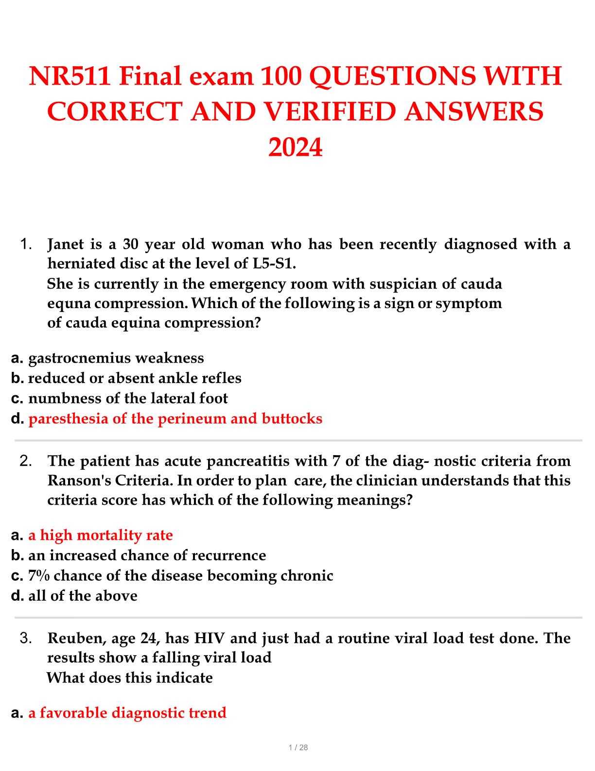 is 100 c final exam answers