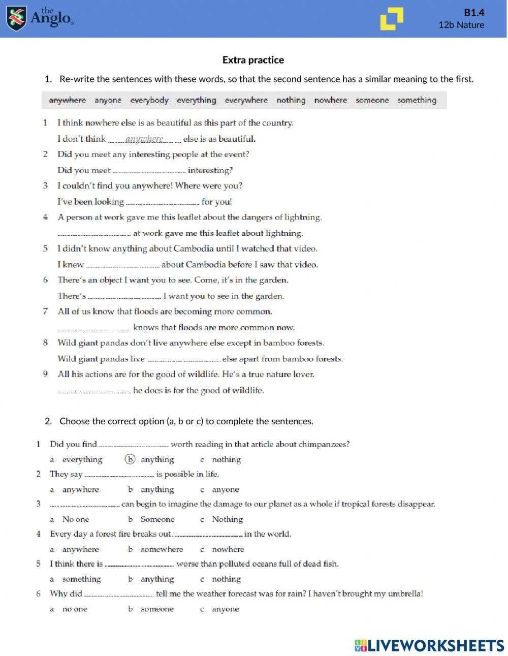 sat vocabulary lesson 4 answers