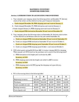 mastering inventory final exam answers