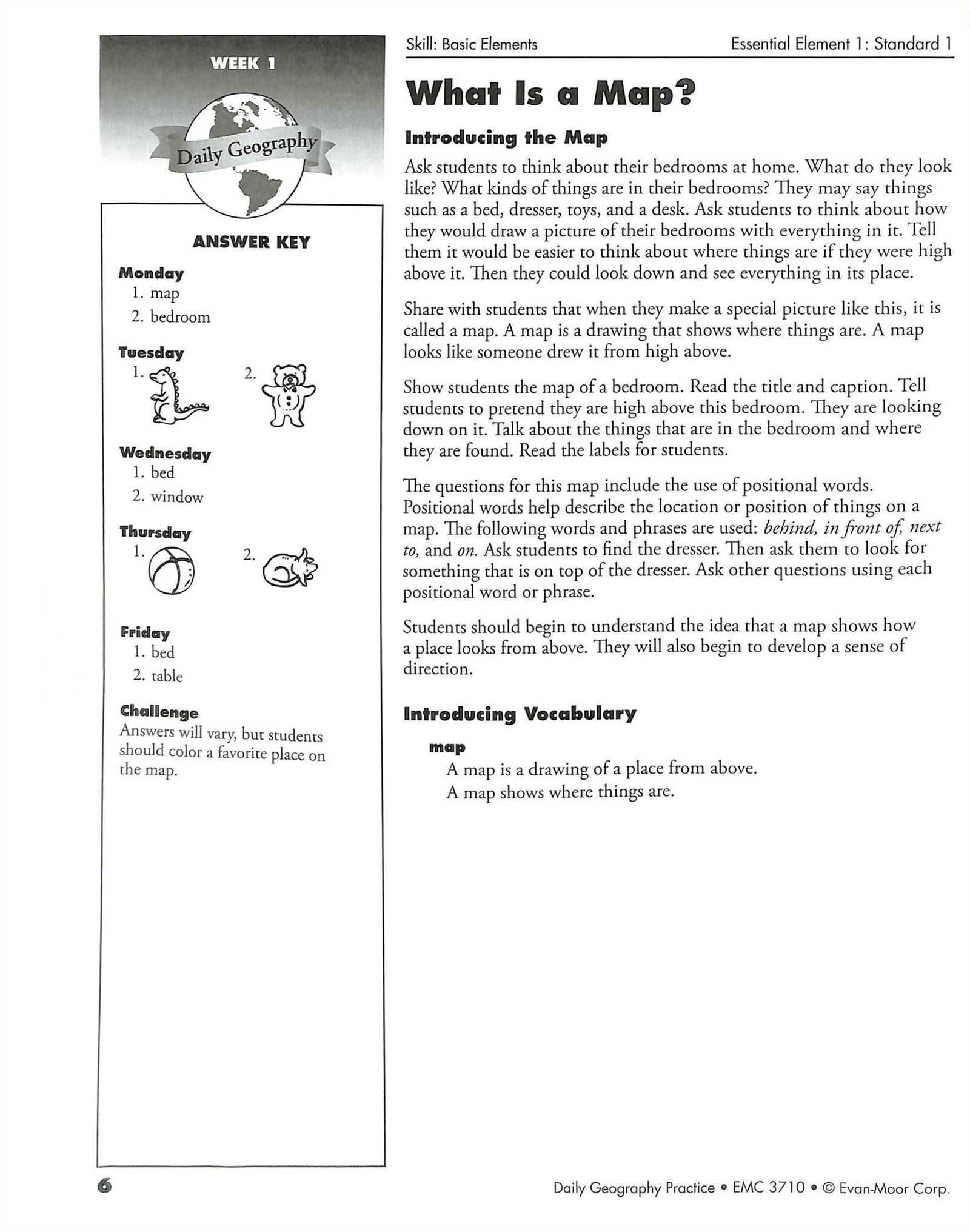 daily geography answers