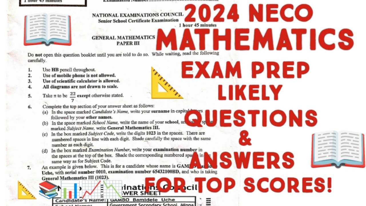 neco exam answer