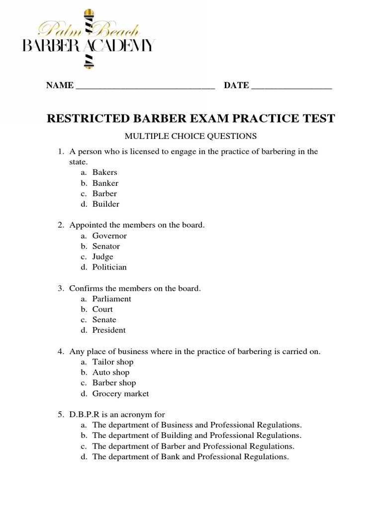 cosmetology state board practice exam 100 questions and answers