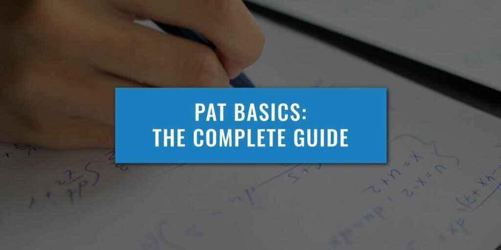 pat test exam questions and answers