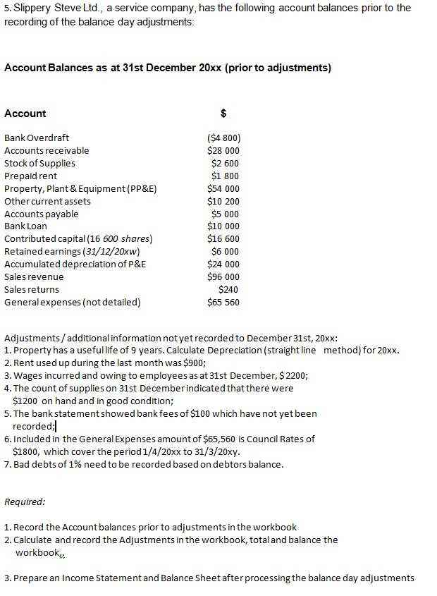 accounting exams and answers