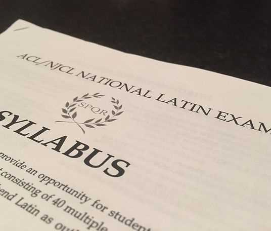 national latin exam results