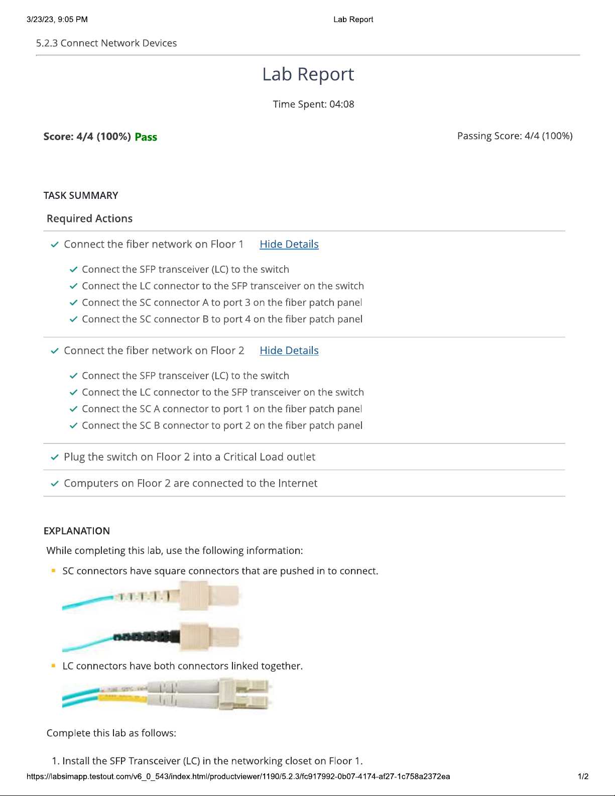 testout it fundamentals pro certification exam answers